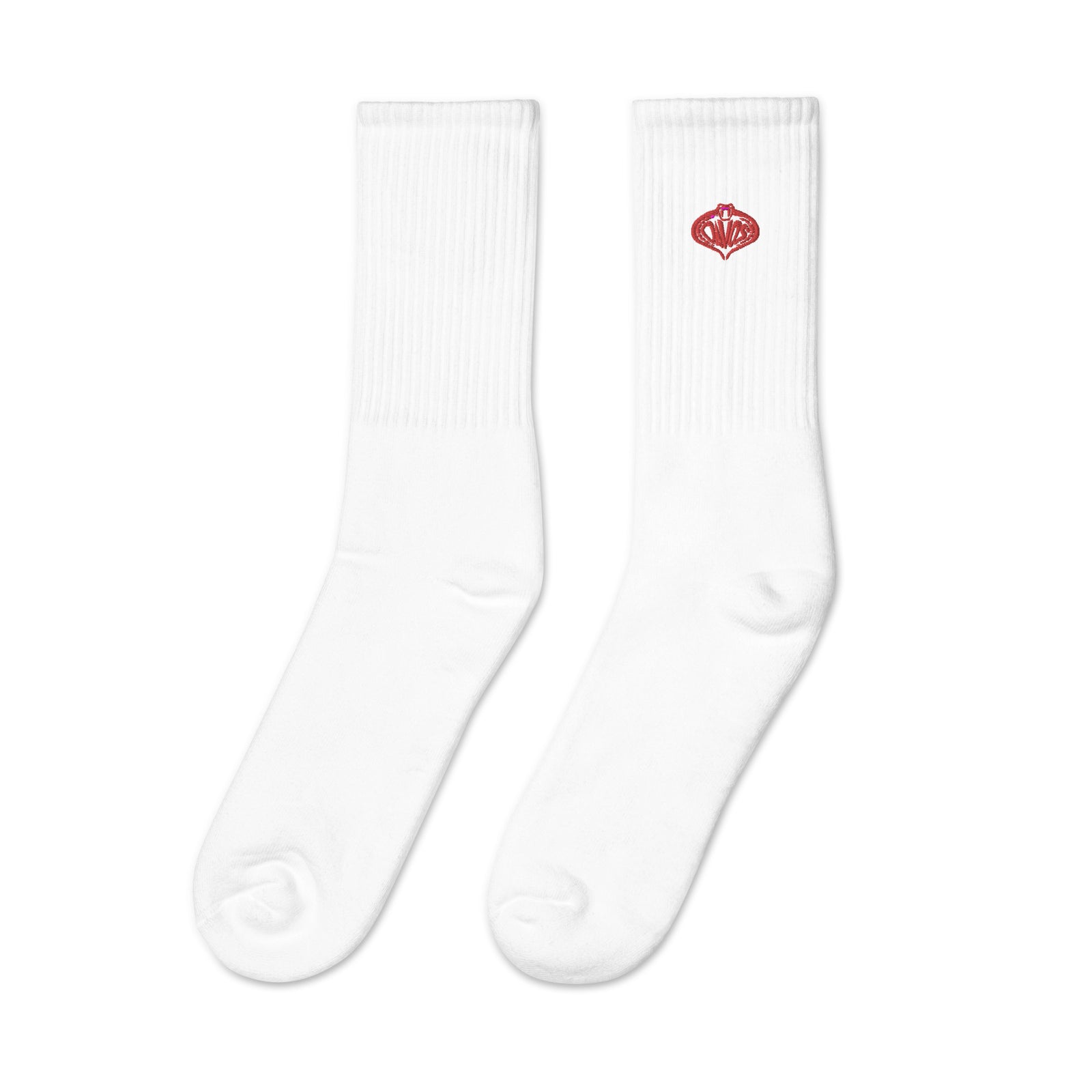 Davos Lizard People Logo Embroidered socks
