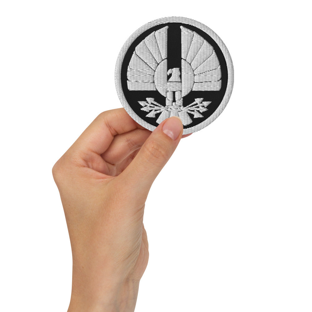 Capitol Eagle Hunger Games Embroidered Morale Patch