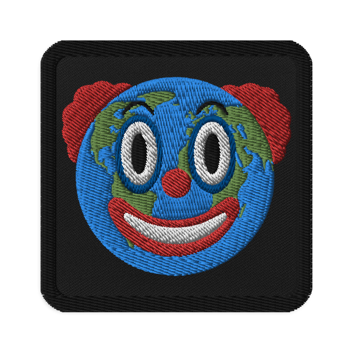 Clown World Embroidered Square Patch