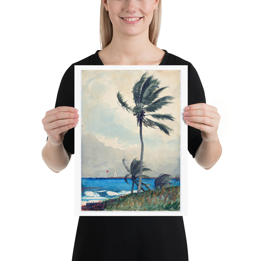 Palm Tree in Nassau Winslow Homer Art Print
