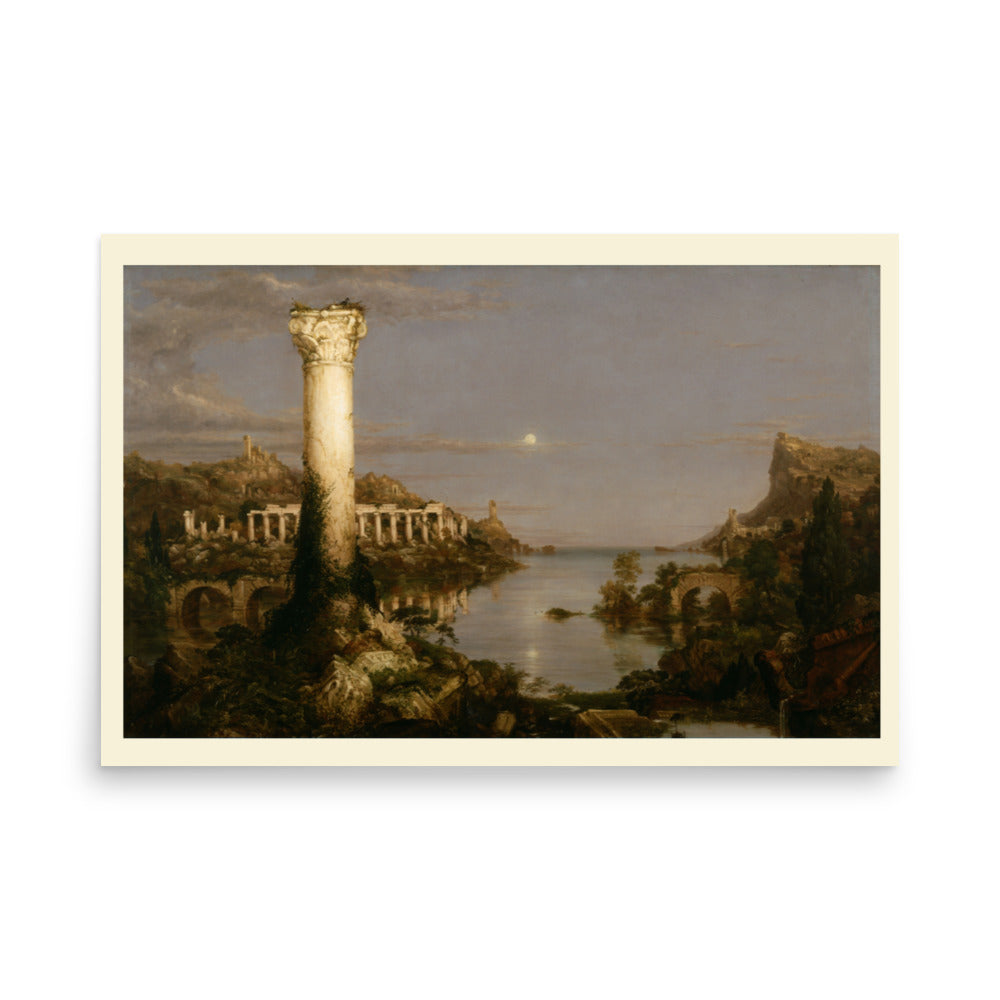Desolation Thomas Cole The Course of Empire Art Print