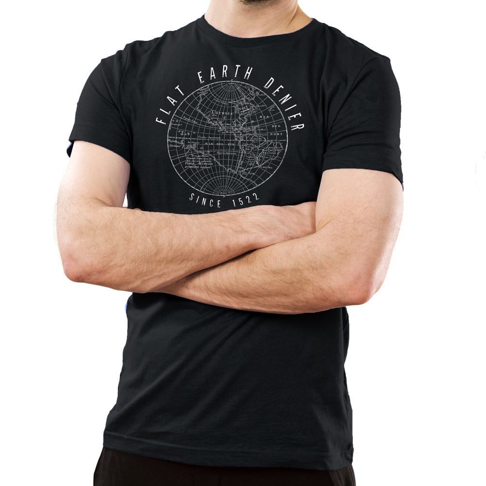 Flat Earth Denier T-Shirt