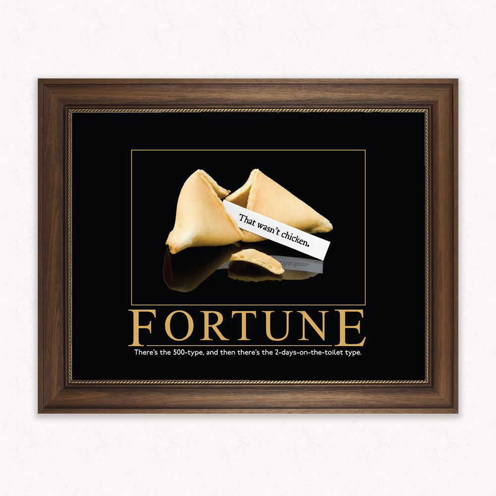 Fortune Demotivational Poster