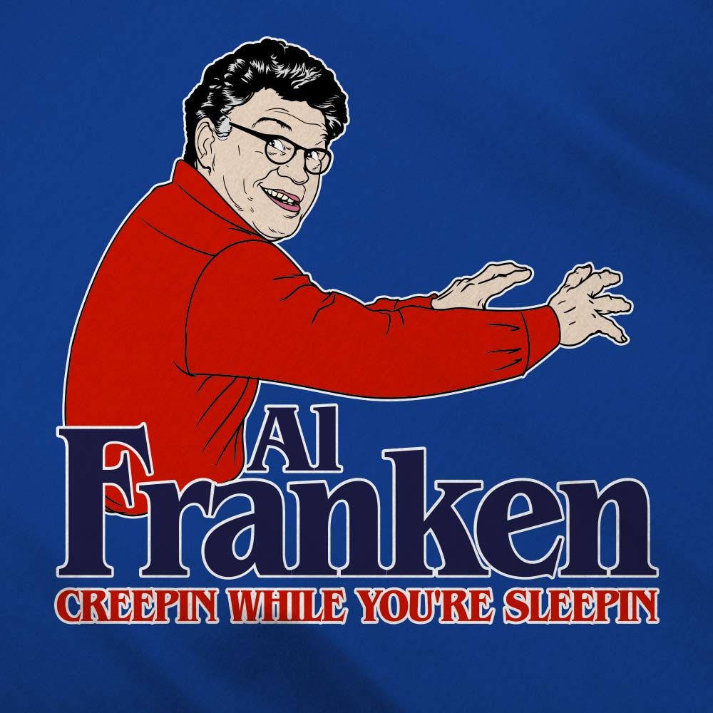 Al Franken Creepin While You're Sleepin T-Shirt
