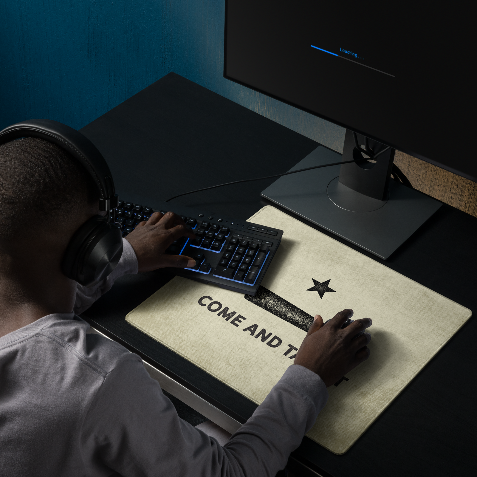 Gonzalez Come and Take It Gaming Desk Mat