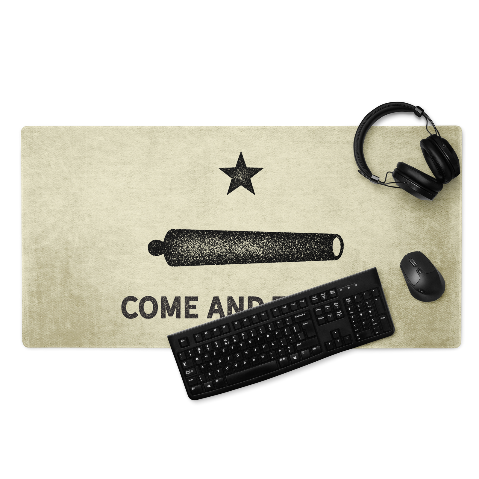 Gonzalez Come and Take It Gaming Desk Mat