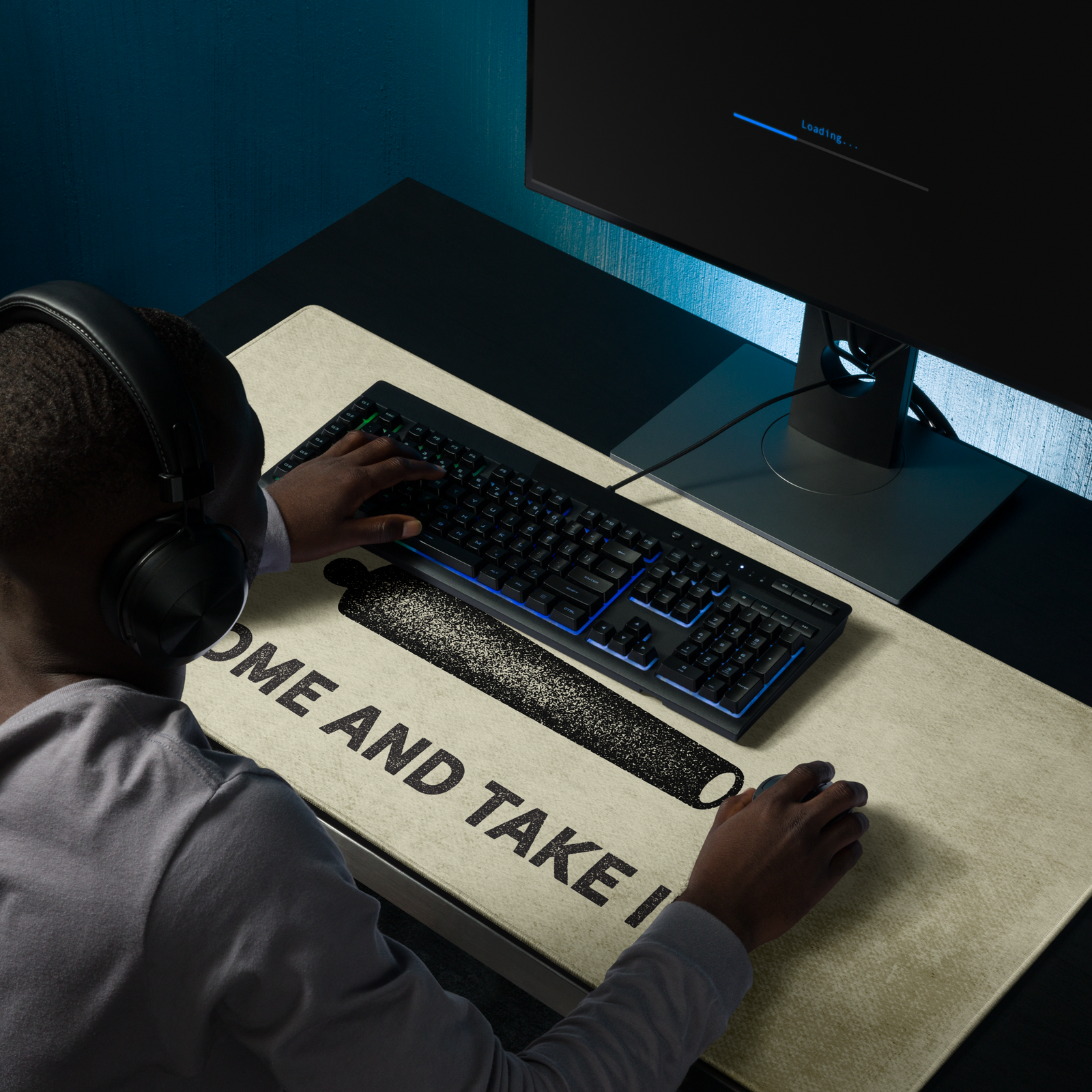Gonzalez Come and Take It Gaming Desk Mat