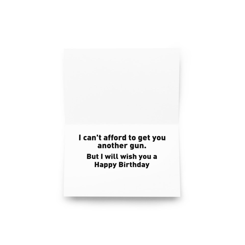 Simple Man Birthday Card