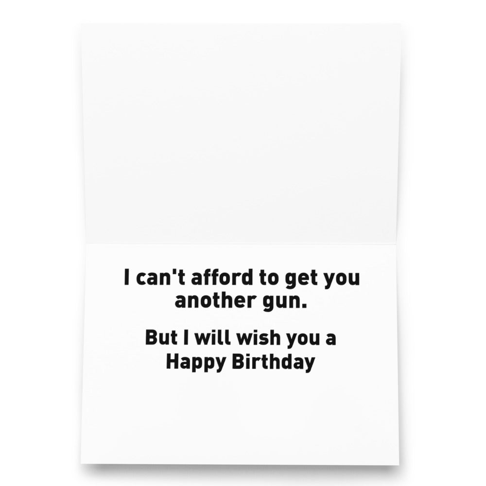 Simple Man Birthday Card