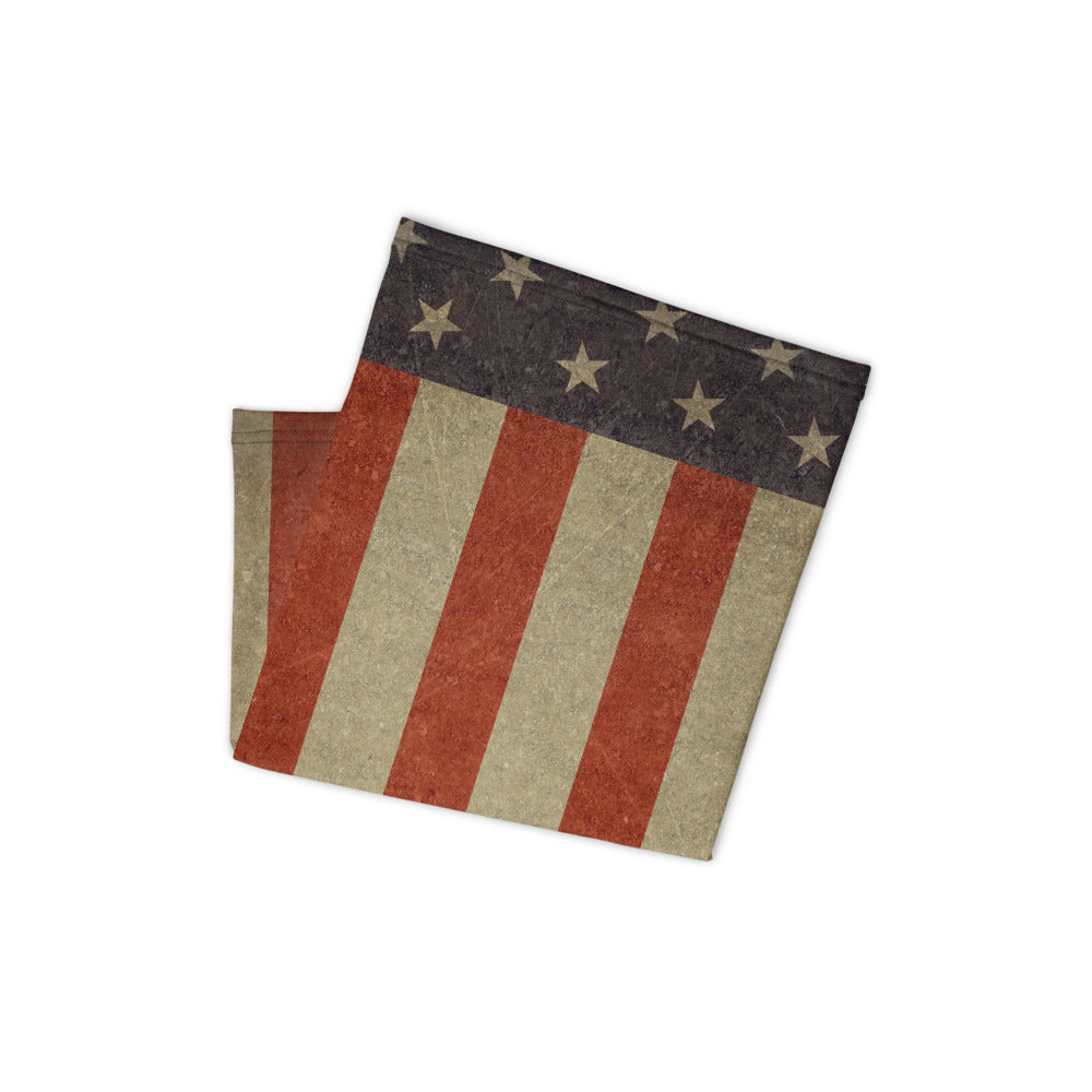 Rugged Stars and Bars Neck Gaiter