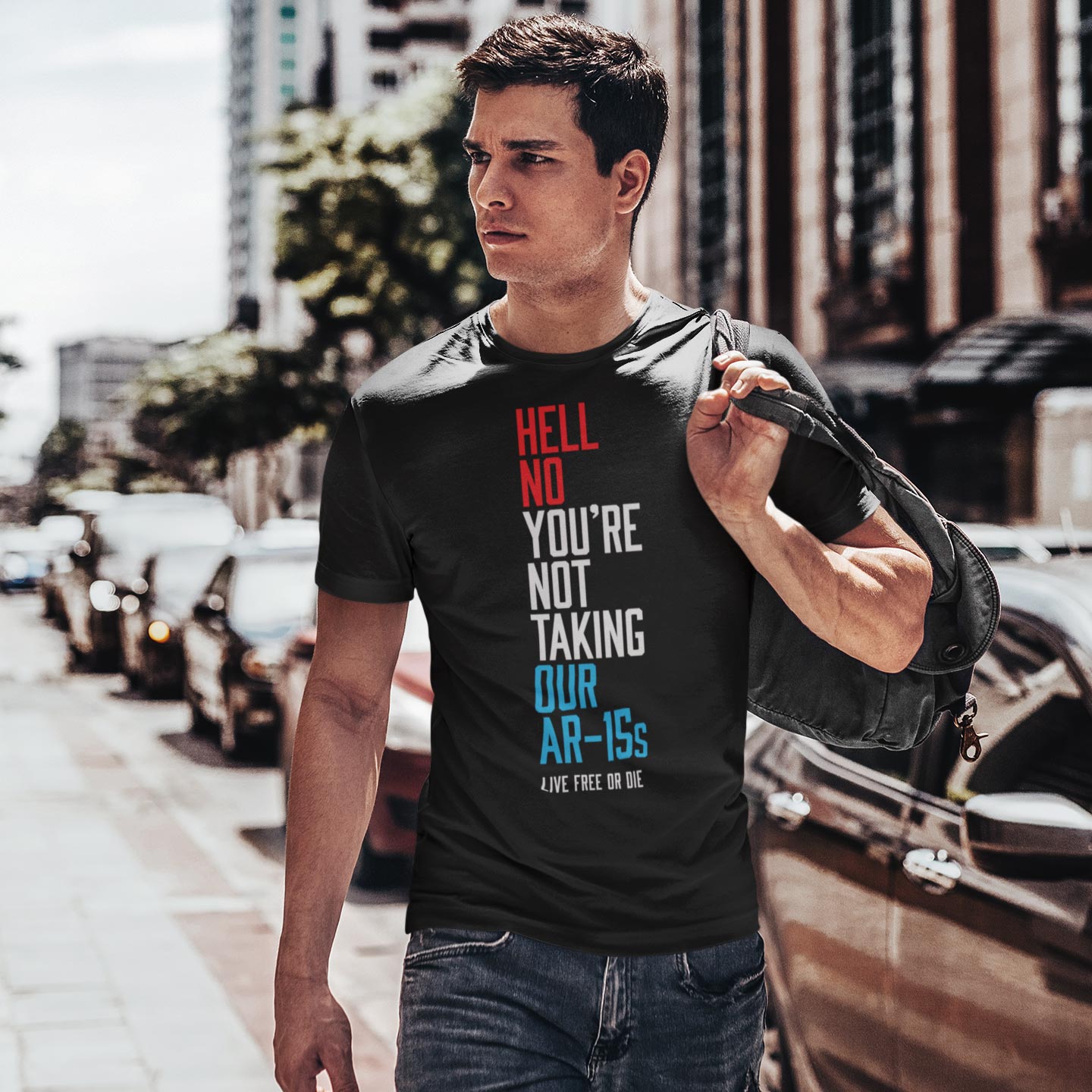 Hell No Beto AR-15 Short-Sleeve Unisex T-Shirt