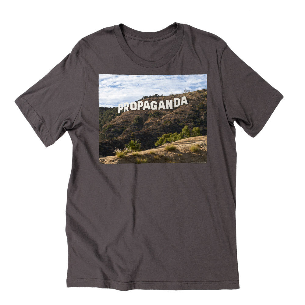 Hollywood Propaganda Sign Graphic Tee