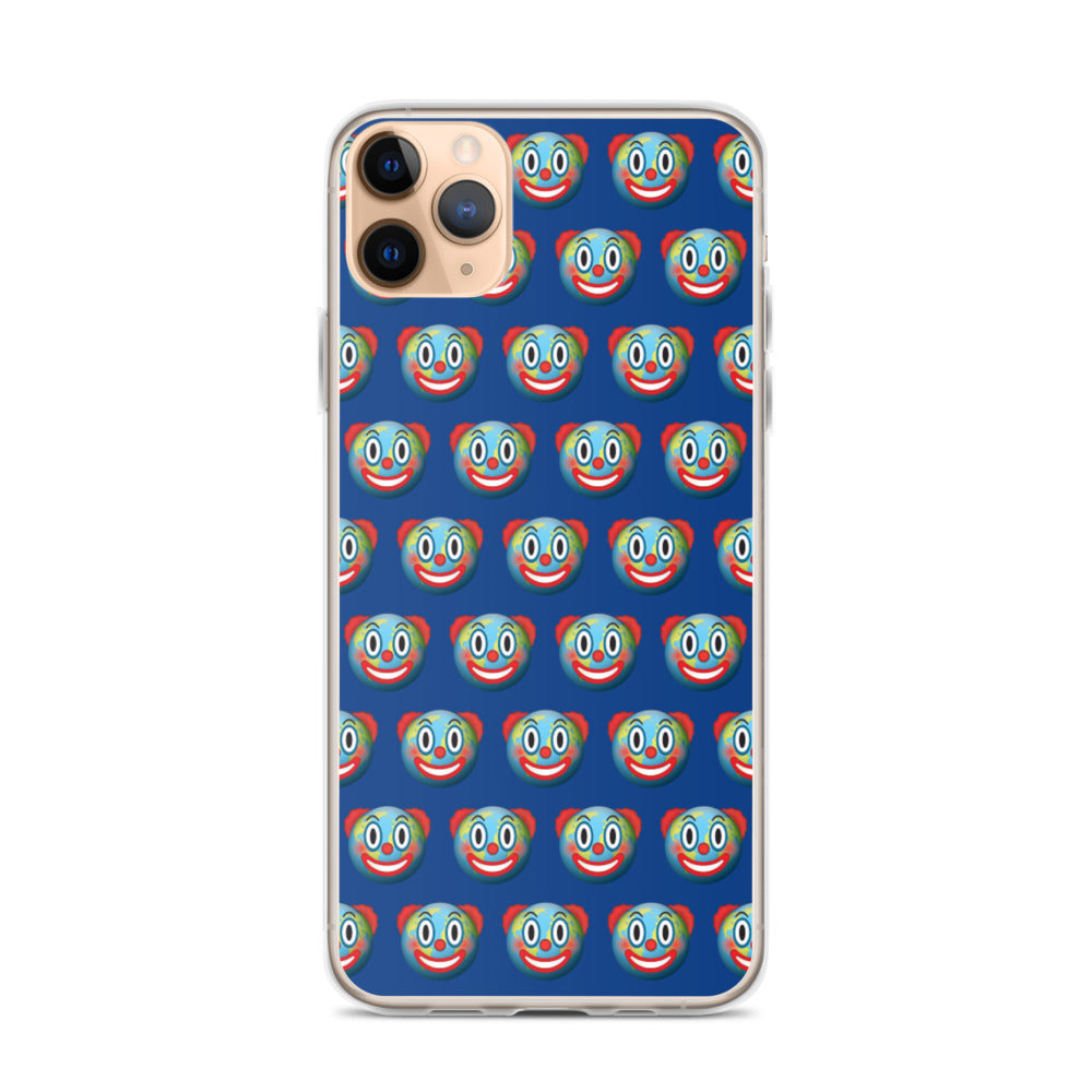 Clown World Emoji iPhone Case