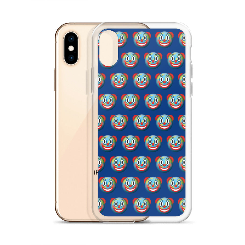 Clown World Emoji iPhone Case
