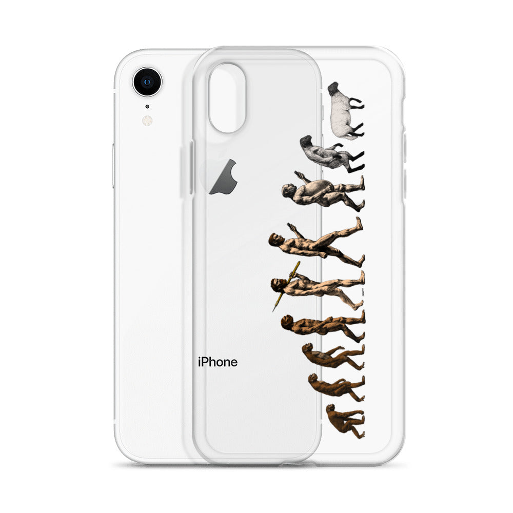 March of Devolution iPhone Case