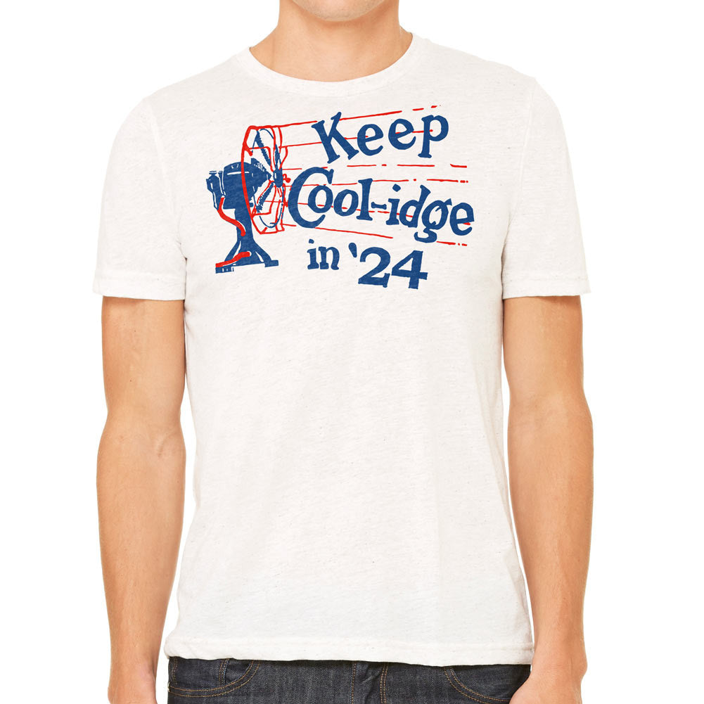 Keep Coolidge Vintage Calvin Coolidge Triblend T-Shirt