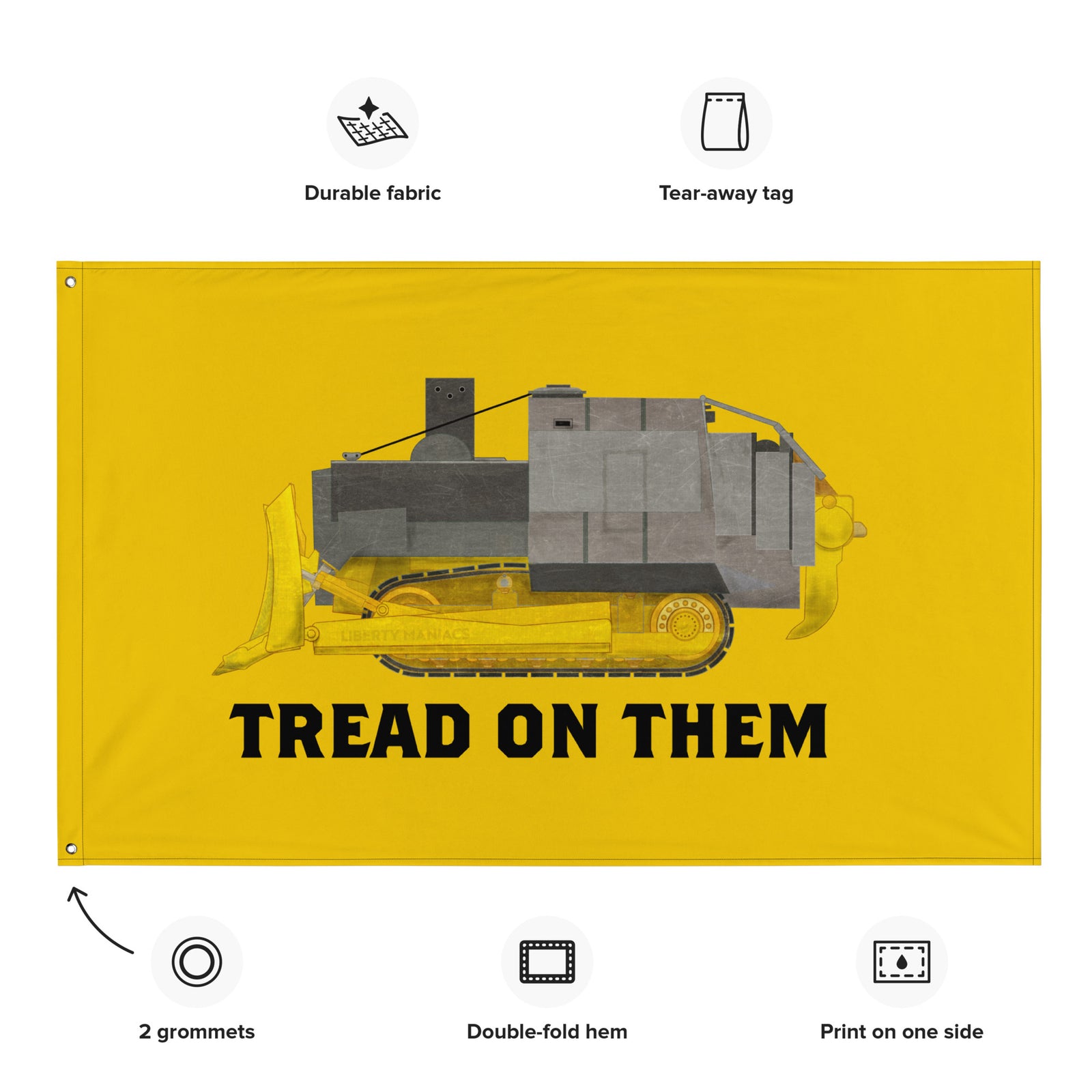 Killdozer Tread on Them Flag