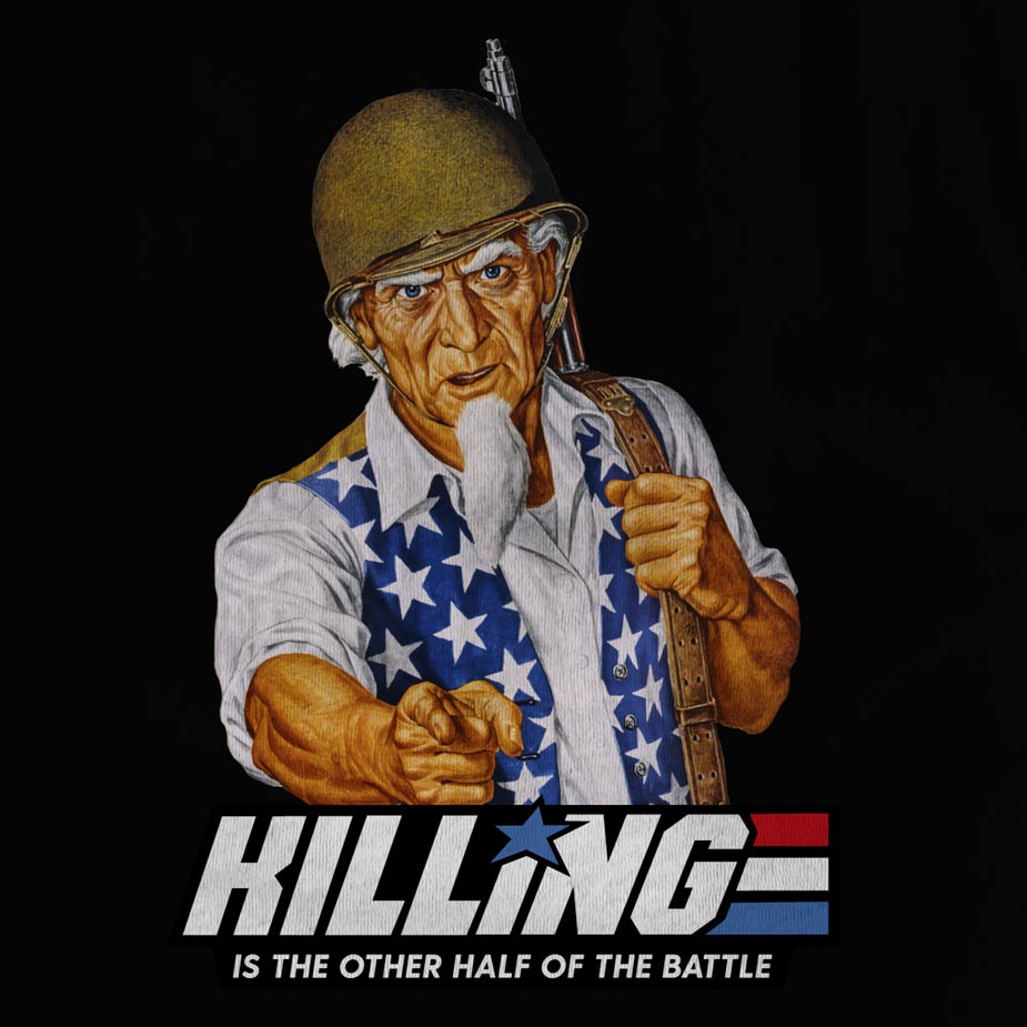 Killing is the Other Half of the Battle Uncle Sam Unisex Long Sleeve Tee