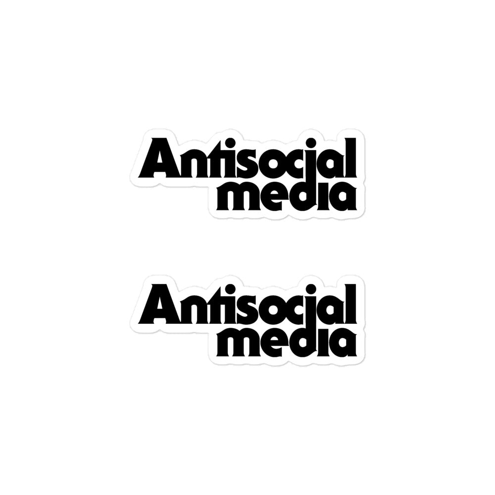 Antisocial Media Stickers
