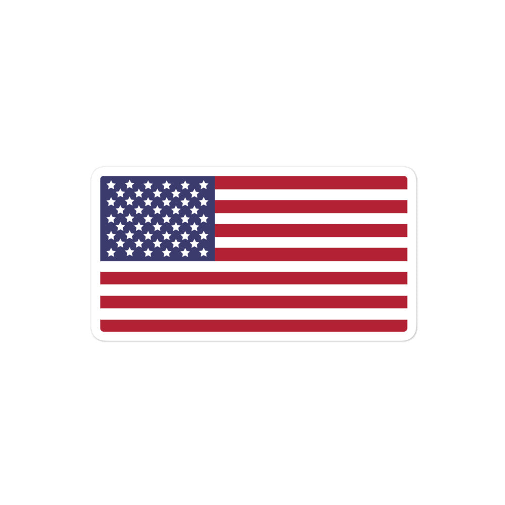 American Flag Sticker