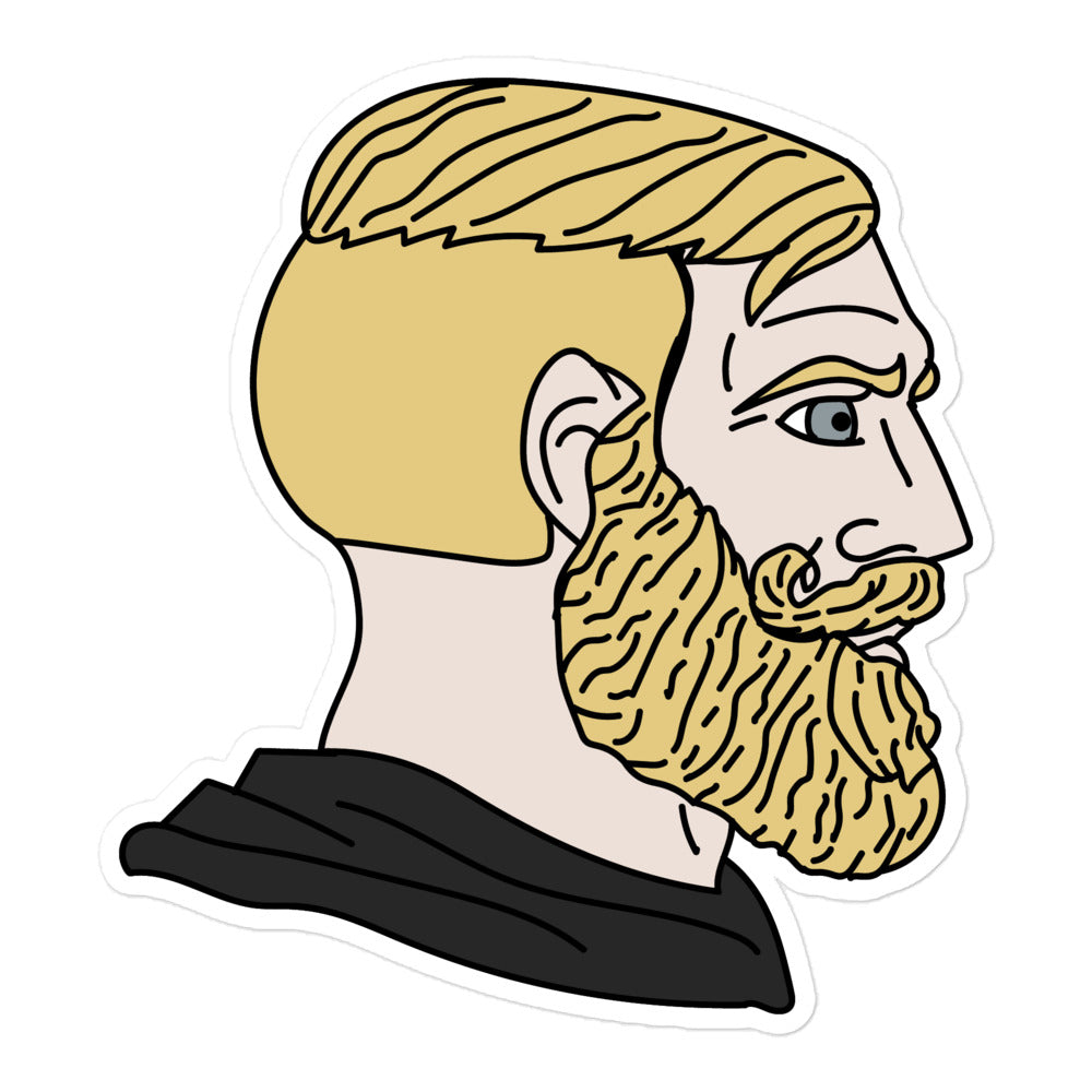 Chad Sticker Facing Right