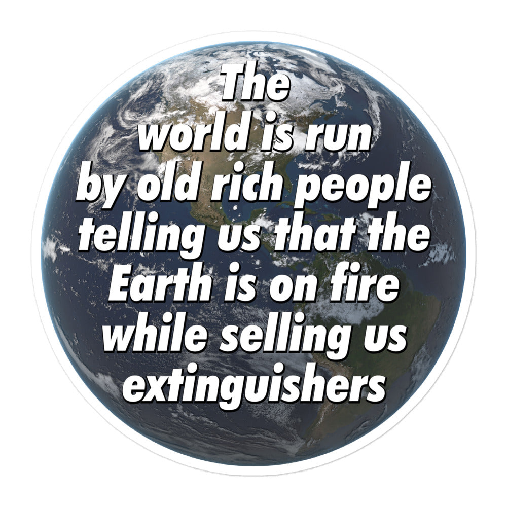 Elitist Globalism Sticker