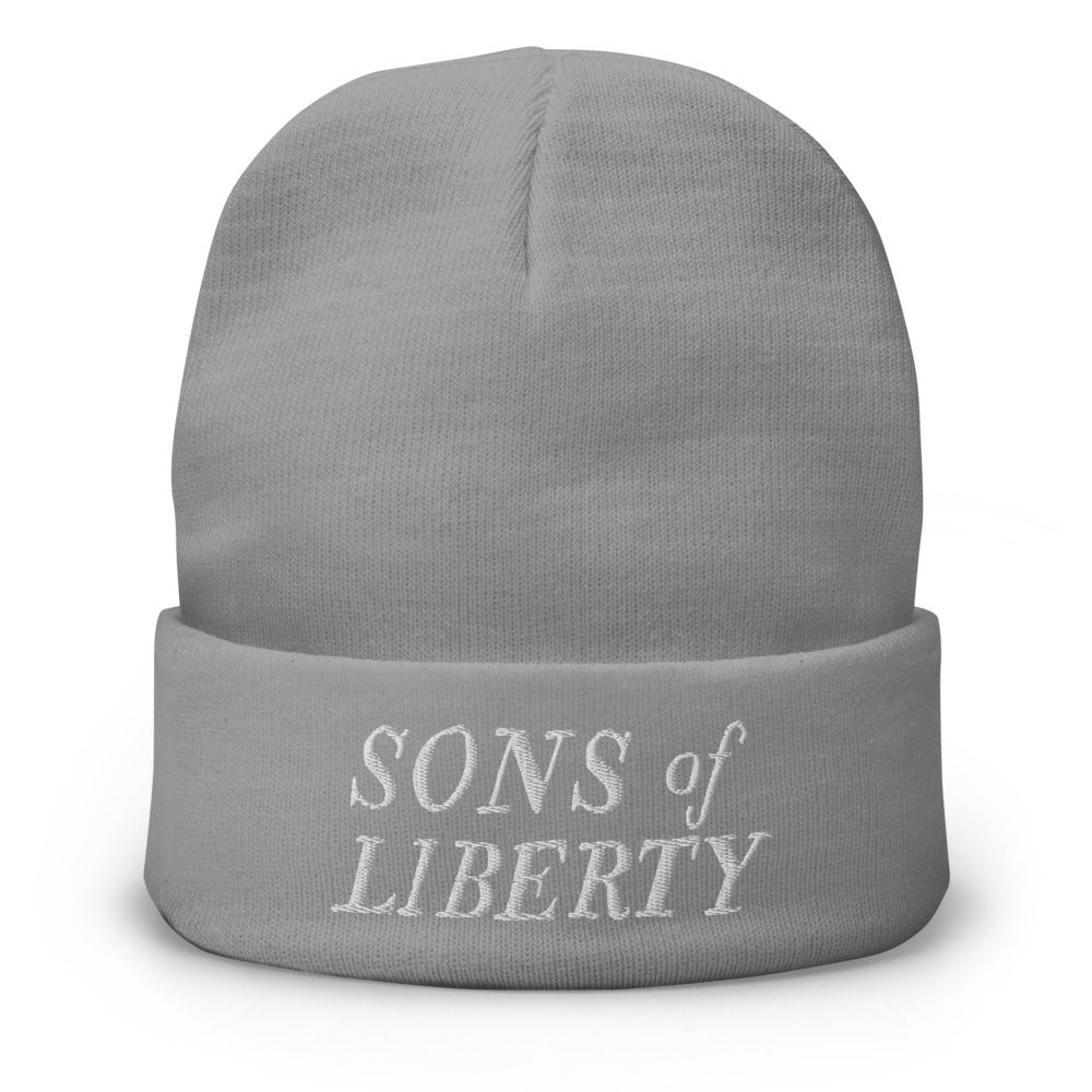 Sons of Liberty Embroidered Beanie