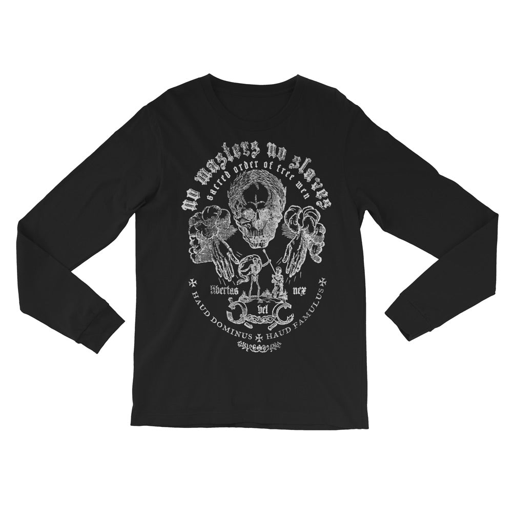 No Masters No Slaves Unisex Long Sleeve Tee