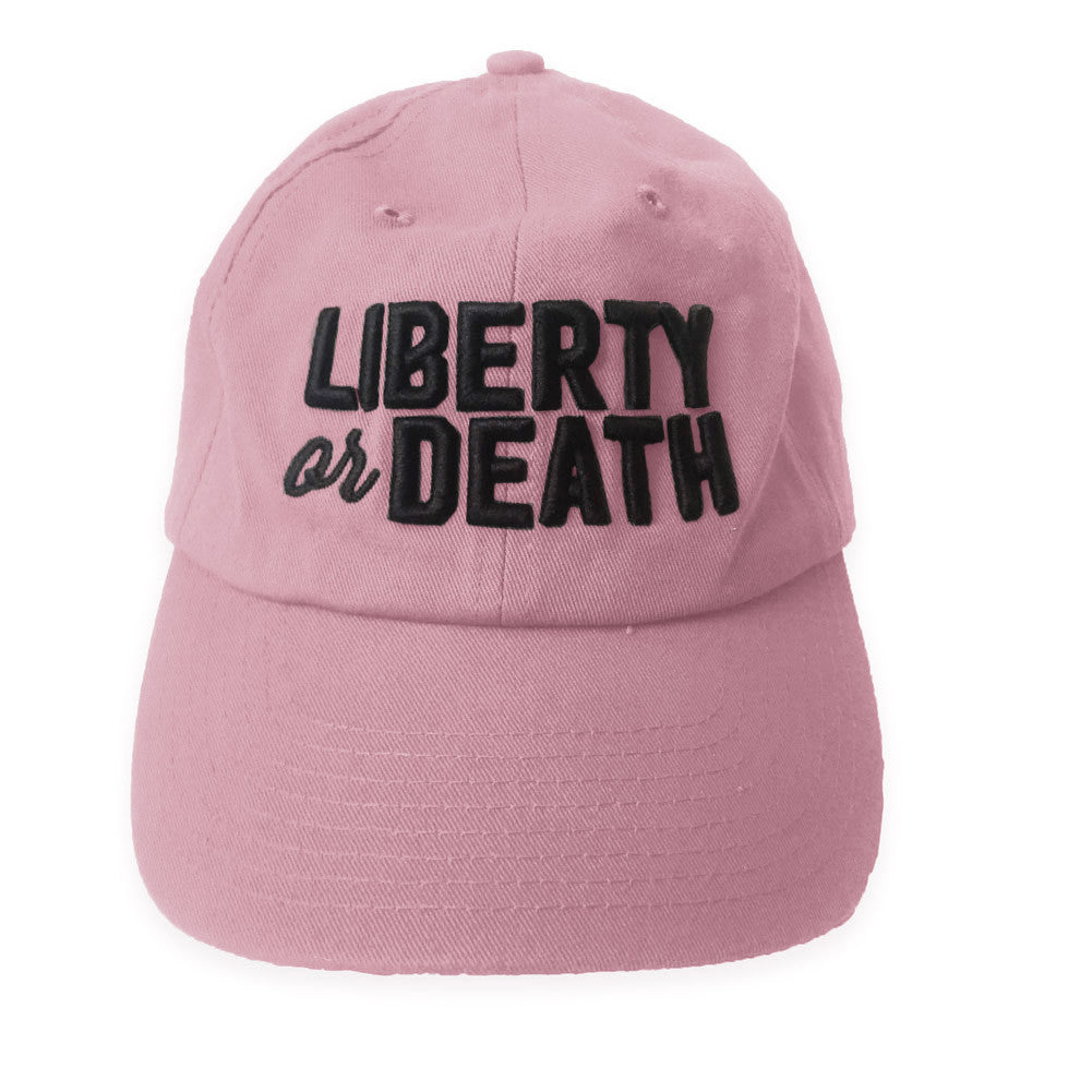 Liberty or Death Embroidered 3D Puff Dad Hat