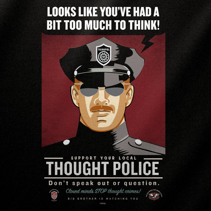 Looks Like You've Had Too Much To Think Thought Police Women's Relaxed T-Shirt