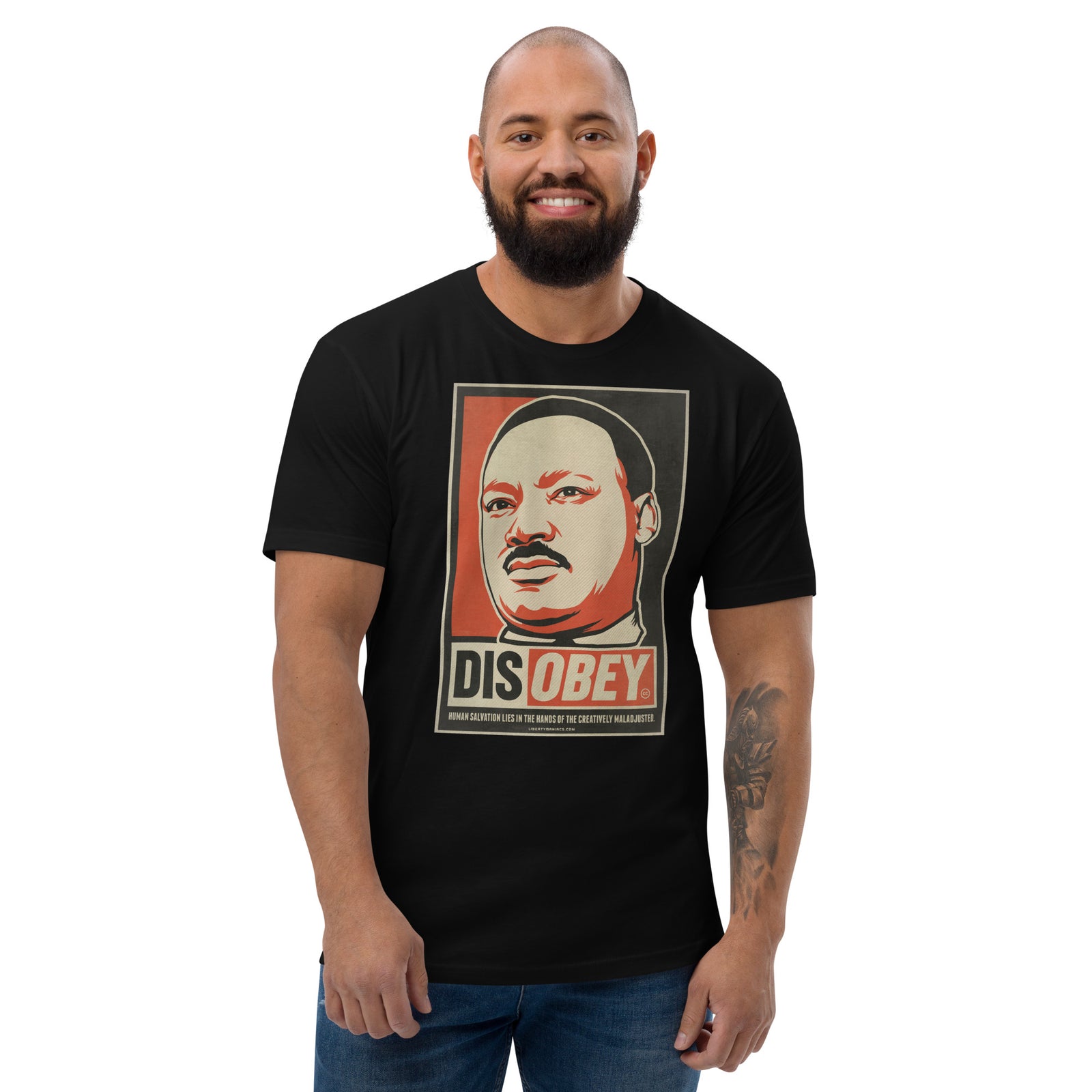 Martin Luther King Disobey Graphic T-Shirt
