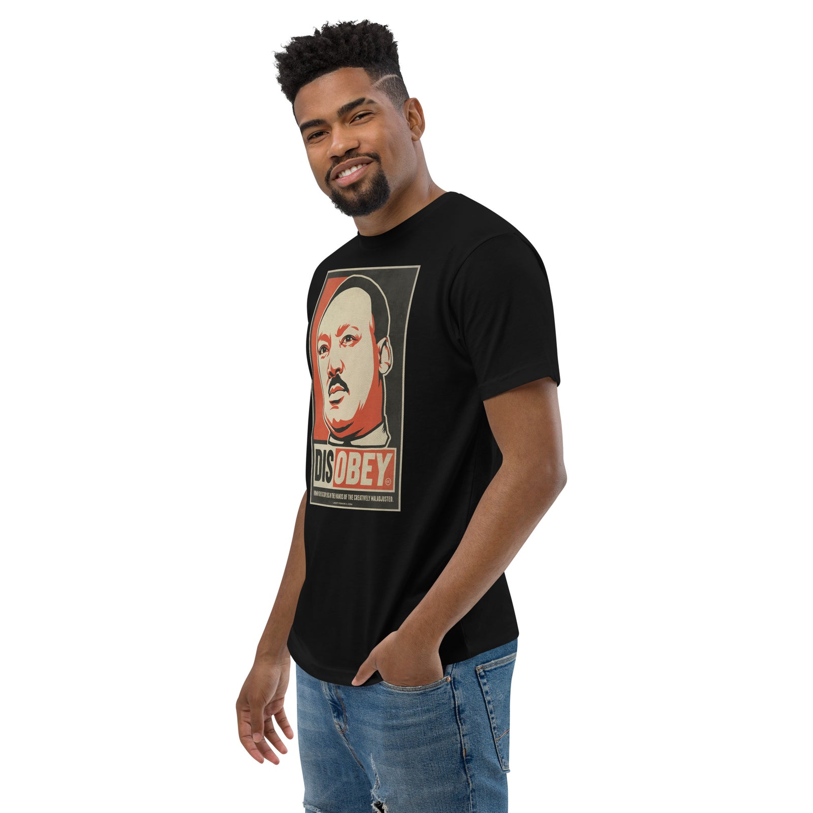 Martin Luther King Disobey Graphic T-Shirt
