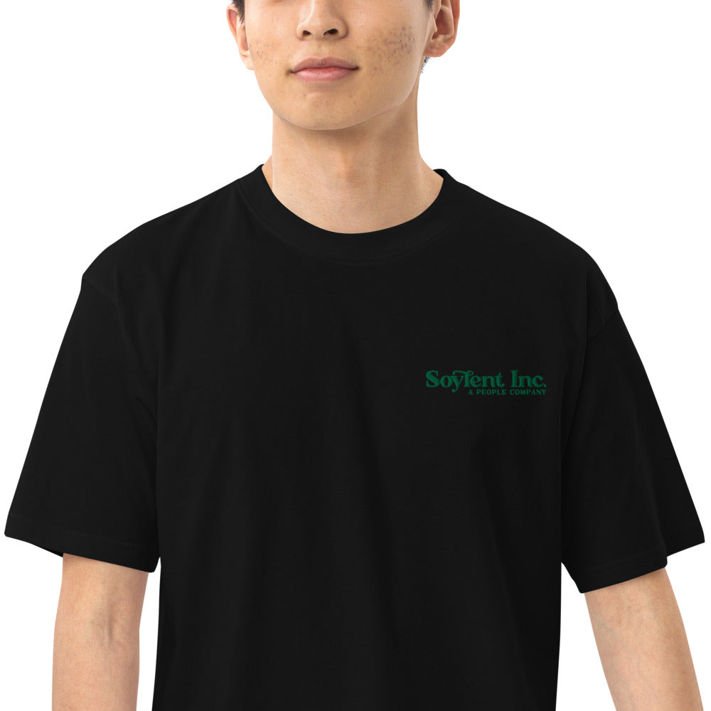 Soylent Green Men’s Embroidered Heavyweight T-Shirt