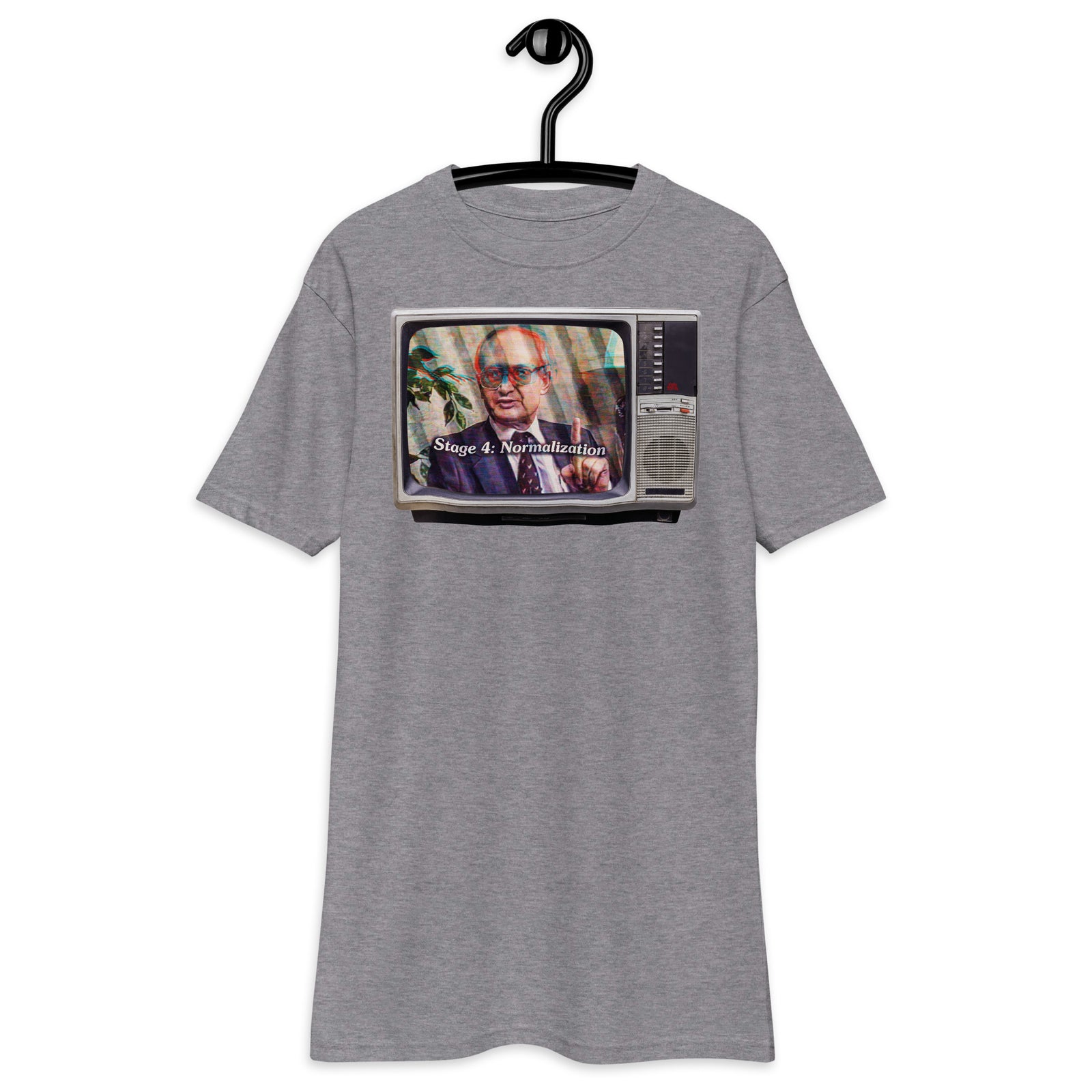 Yuri Bezmenov The Fourth Stages of Ideological Subversion Men’s Heavyweight Graphic Tee