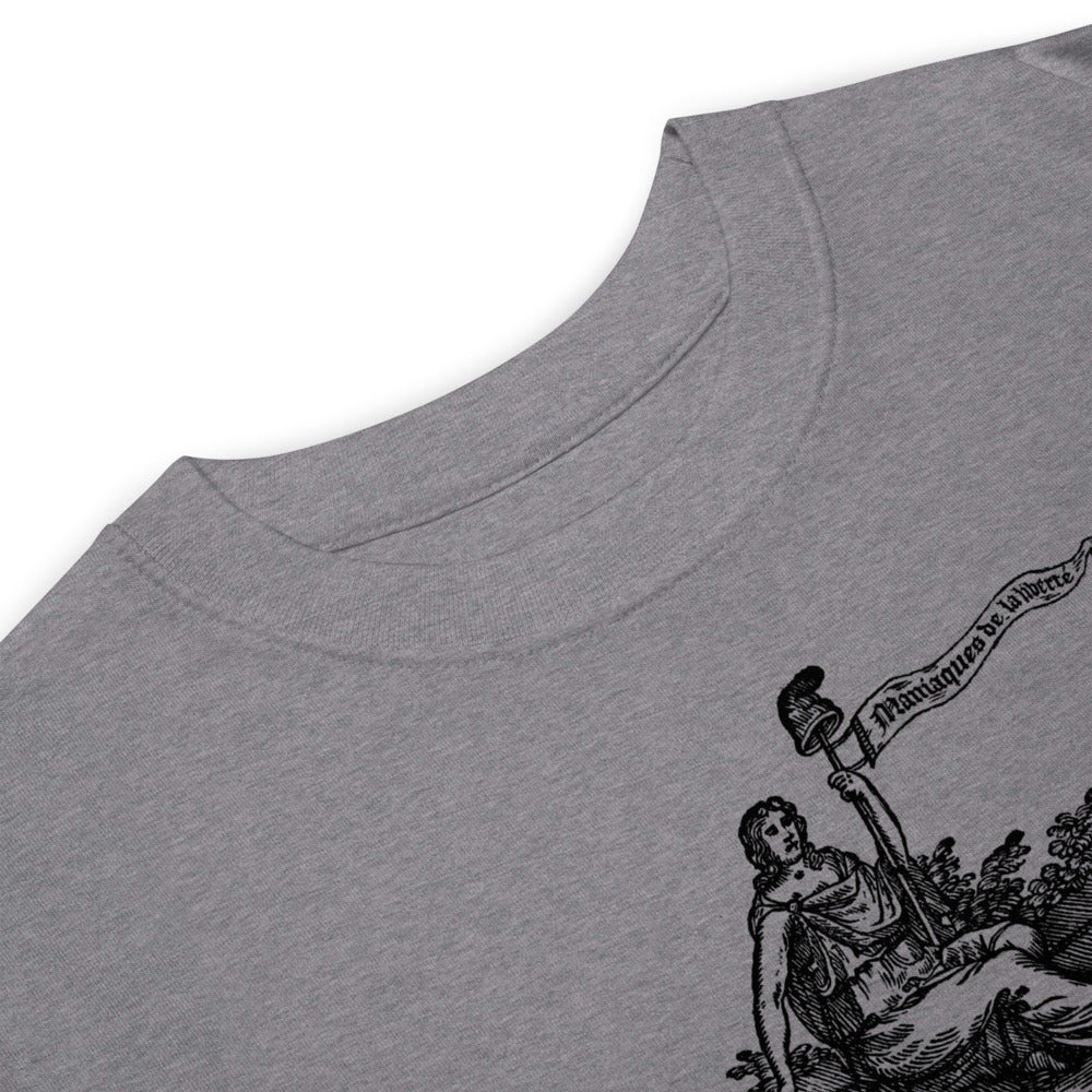 Liberte Equalite Fraternite ou la Mort Heavyweight tee