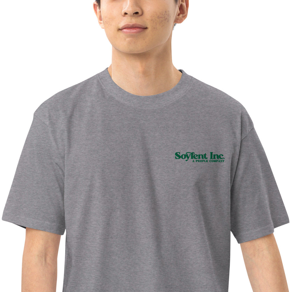 Soylent Green Men’s Embroidered Heavyweight T-Shirt