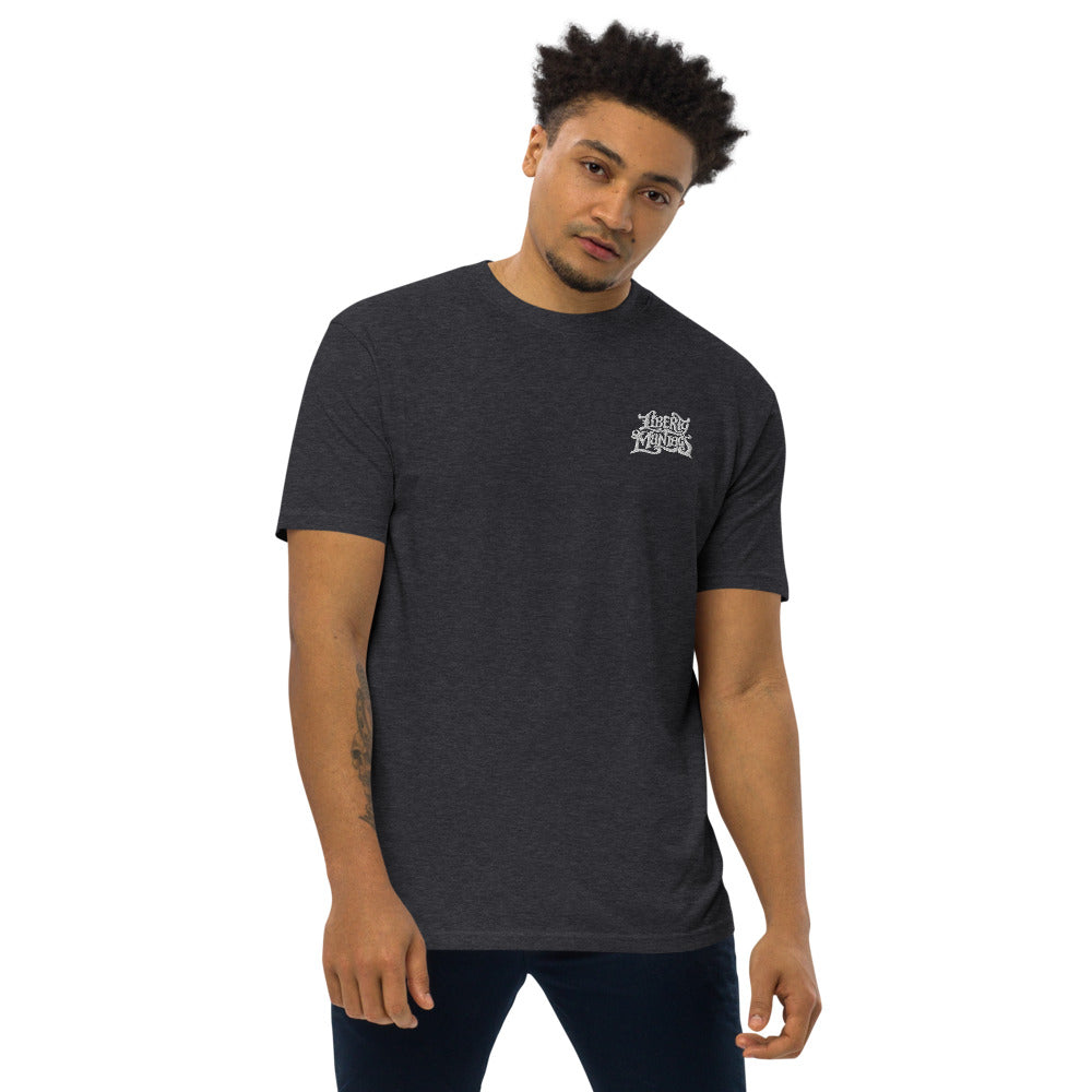 Liberty Maniacs Men’s Premium Heavyweight Embroidered Tee
