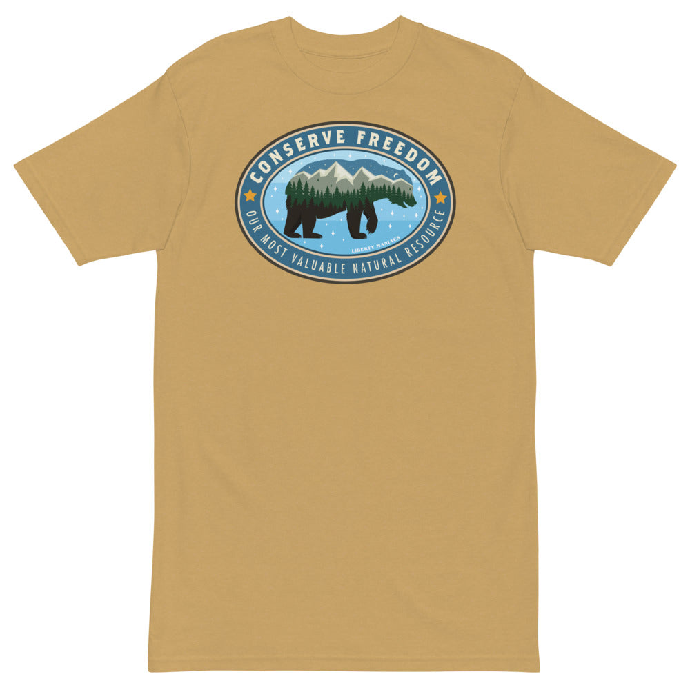 Conserve Freedom High Country Men’s Premium Heavyweight tee
