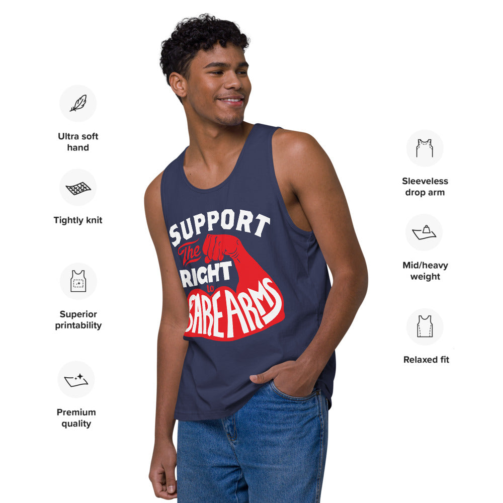 The Right to Bare Arms Tuff Tank Top