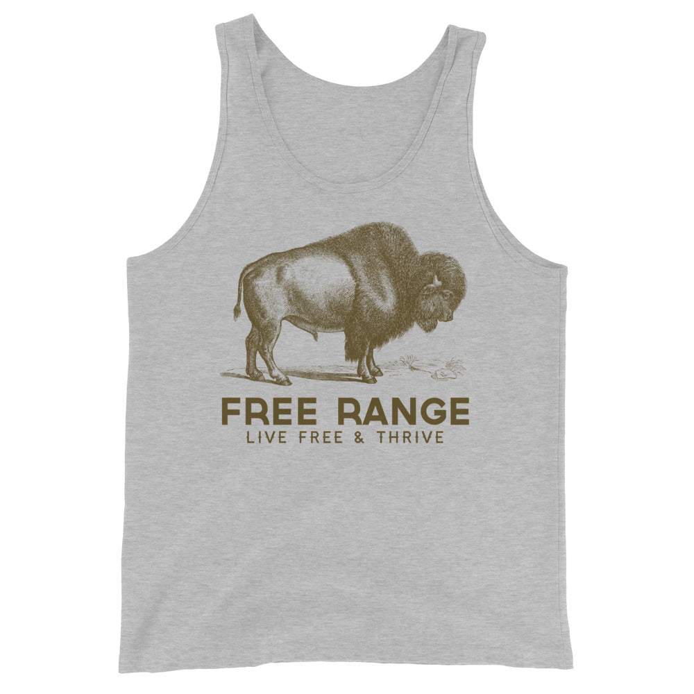 Free Range Live Free Unisex Tank Top