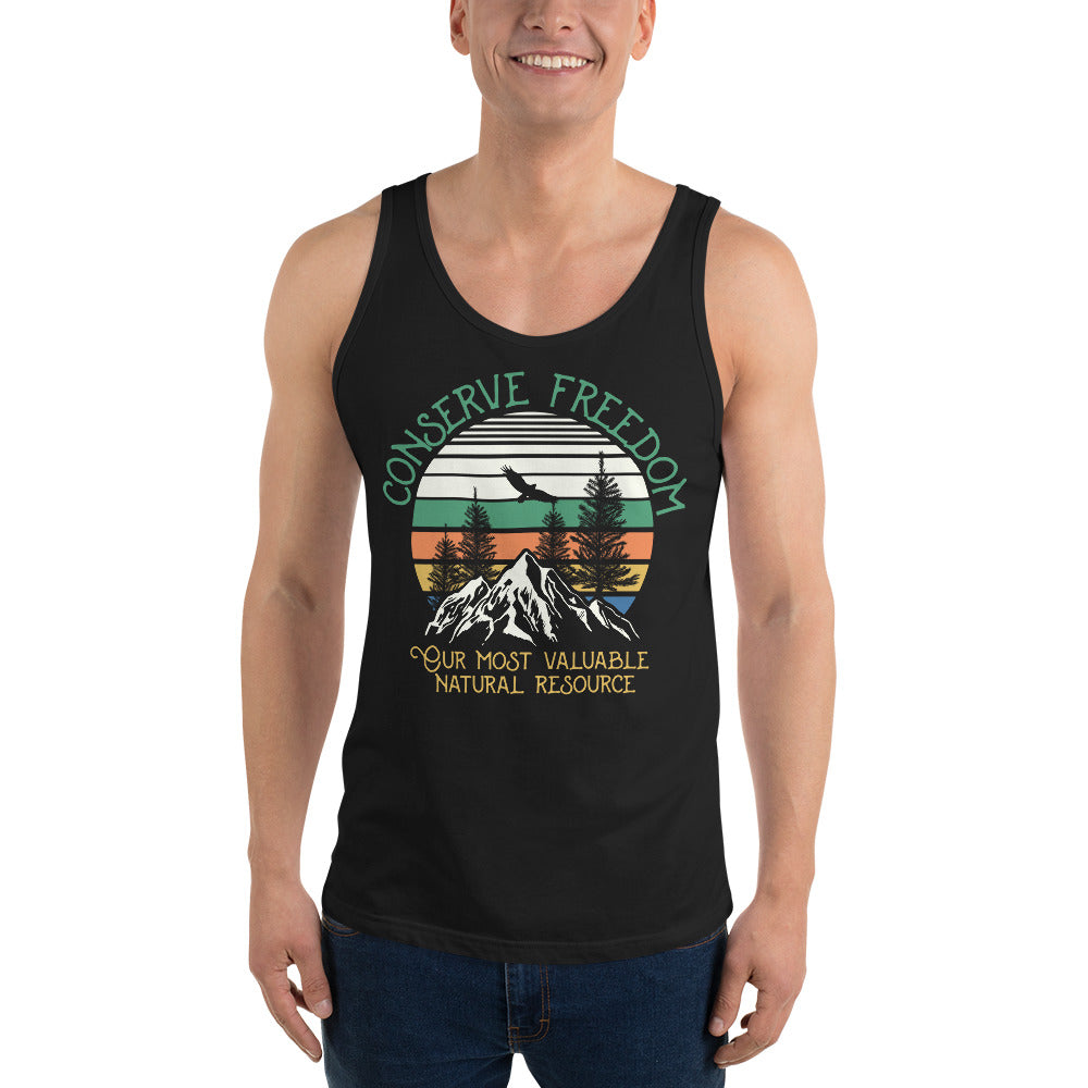 Conserve Freedom Unisex Tank Top