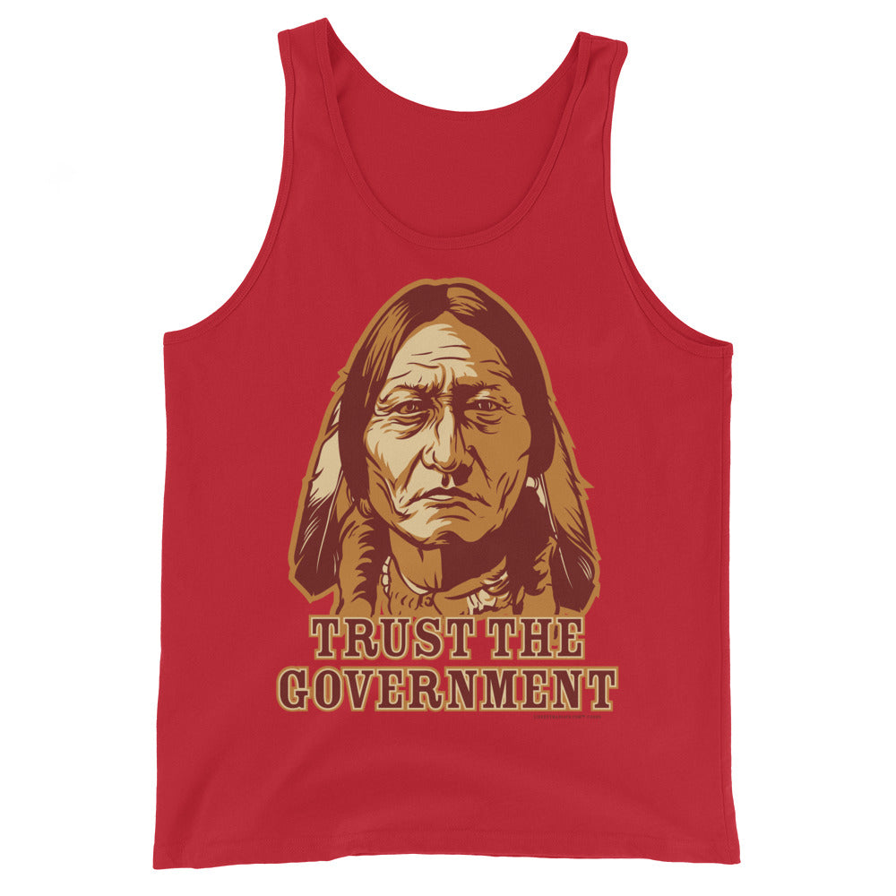 Trust the Government Sitting Bull Tank Tops