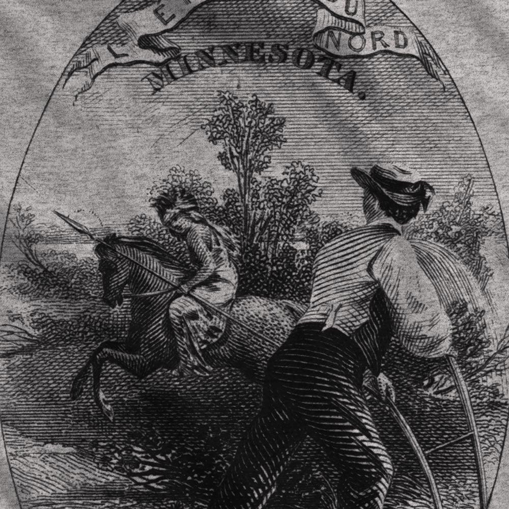 Minnesota Seal Vintage Graphic T-Shirt