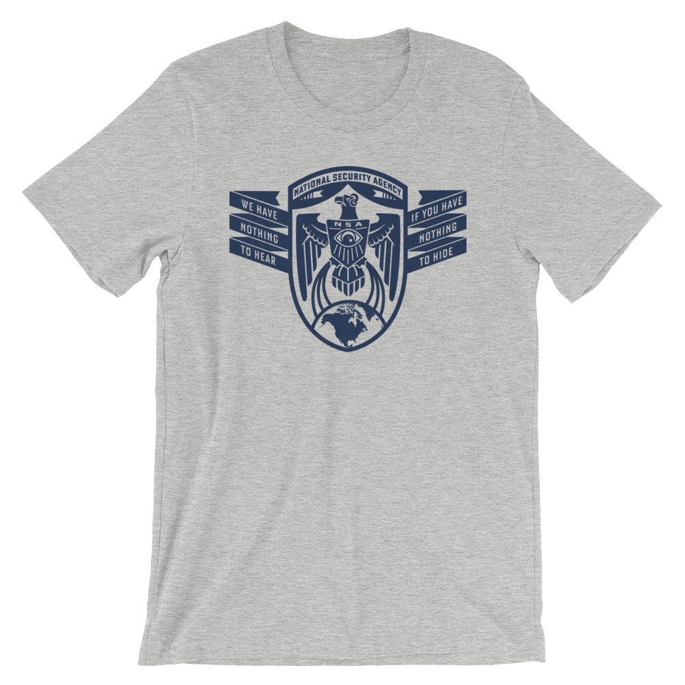 NSA Nothing To Hide T-Shirt