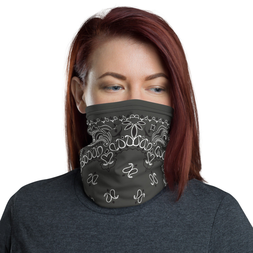 Deep Grey Neck Gaiter