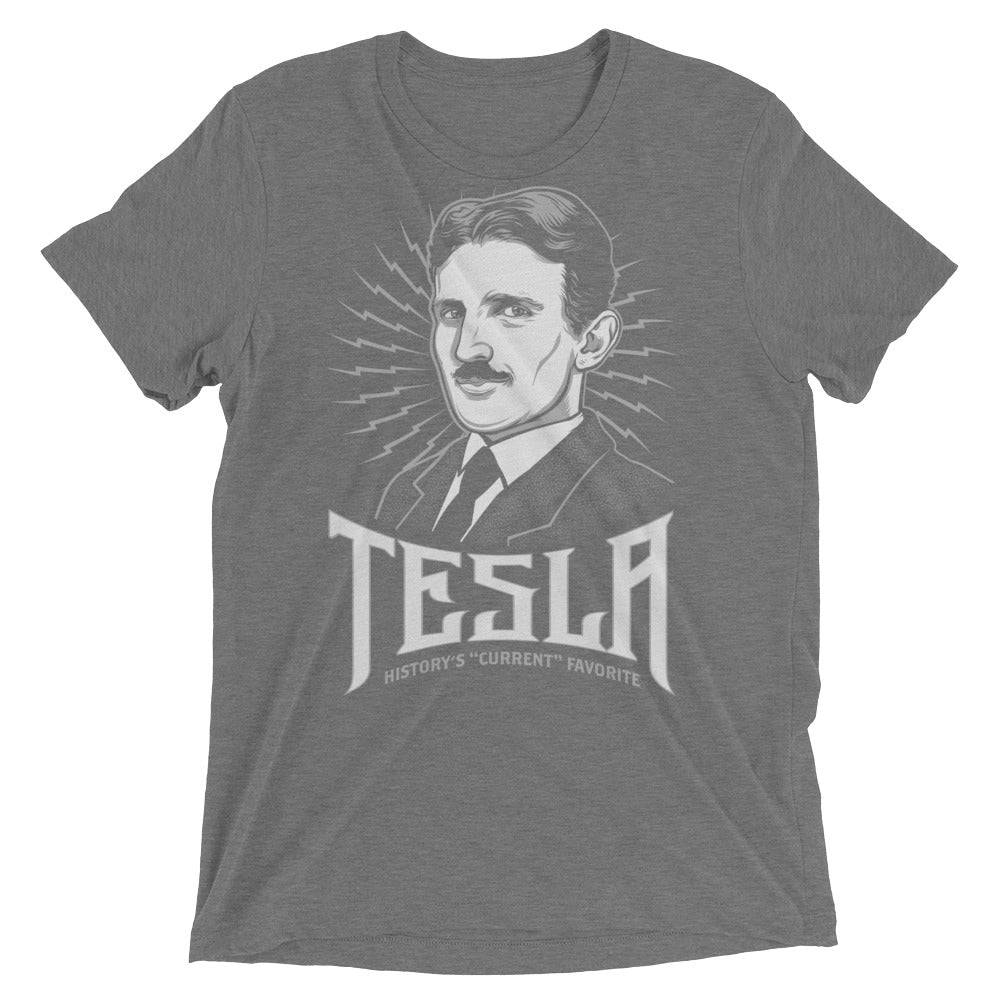 Tesla Tri-Blend Graphic T-Shirt