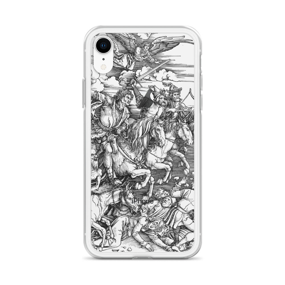 Albrecht Dürer Four Horsemen of the Apocalypse iPhone Case