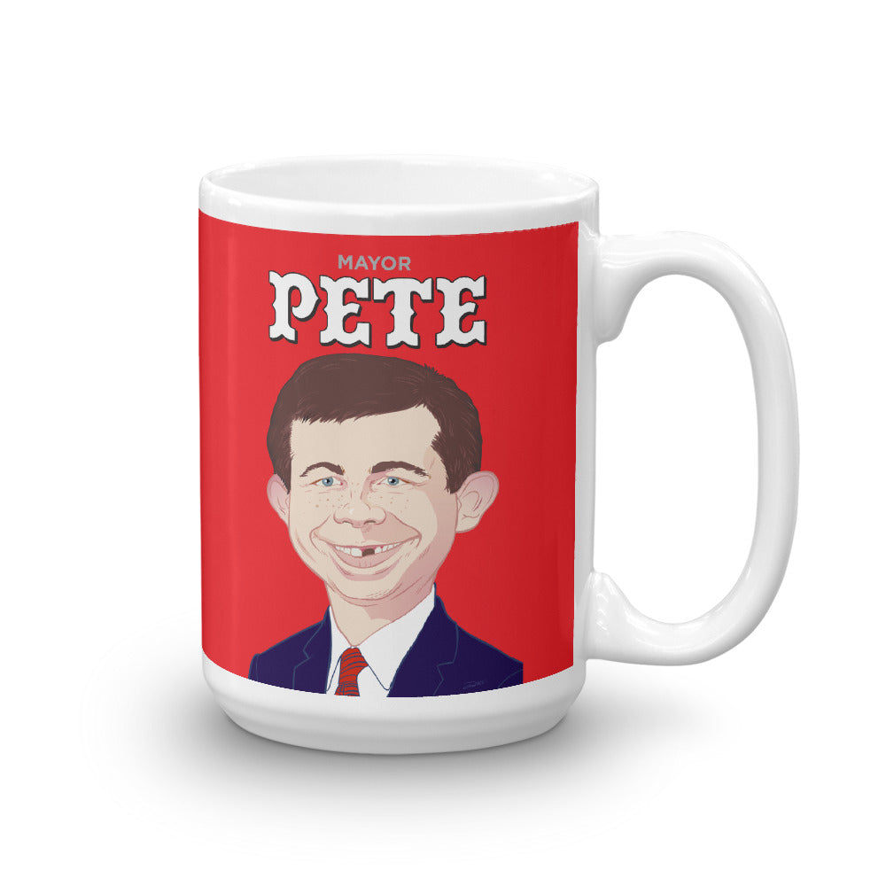 Mayor Pete Buttigieg Alfred E Neuman Mug
