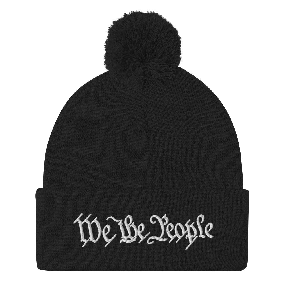 We The People Pom-Pom Beanie