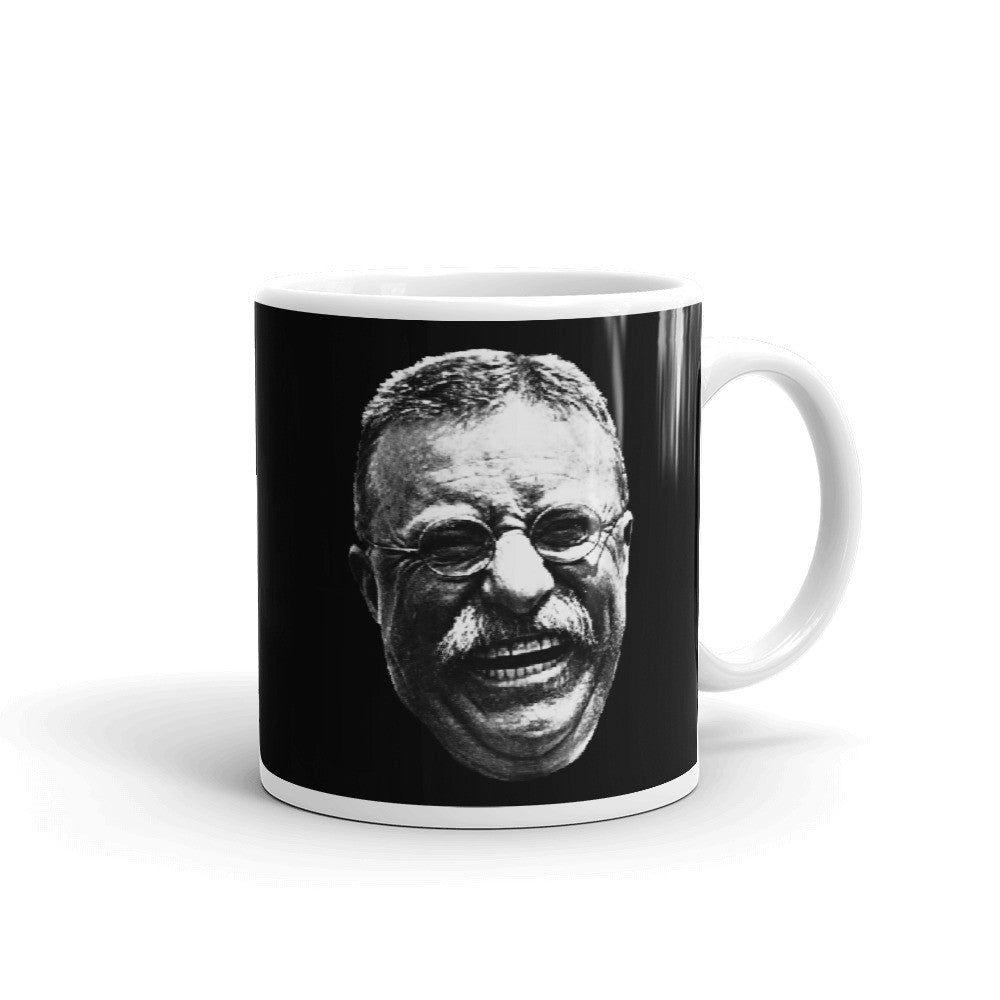 Teddy Roosevelt Maniacal Laugh Coffee Mug